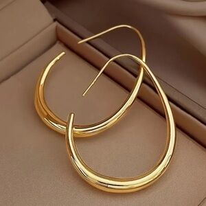 ✨Free People Agen Gold Water Drop Earrings